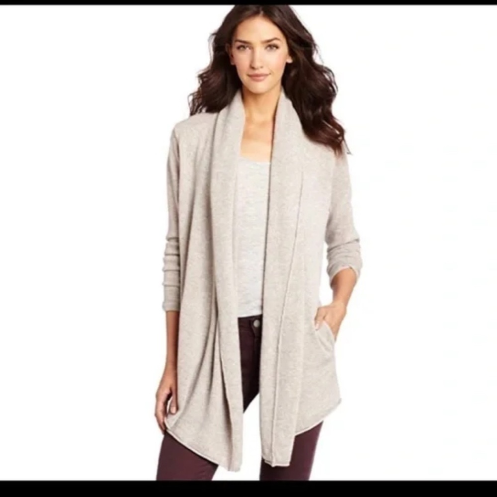 Cashmere Open Cardigan